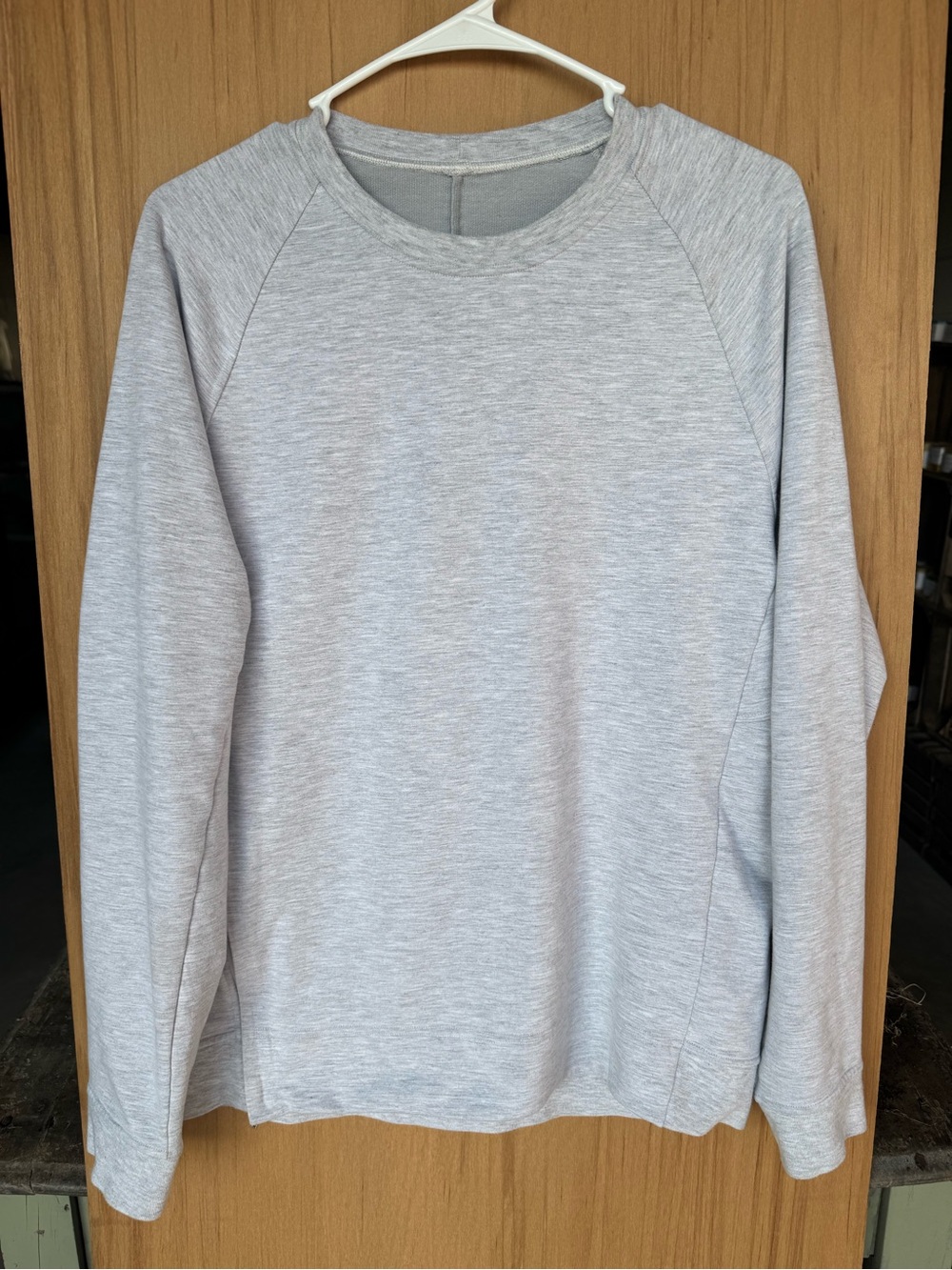 lululemon athletica Men's City Sweat Crewneck Sweater in Light Gray
